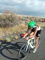 Letztes Radtraining auf dem Highway