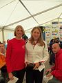 Ich und meine Vereinskollegin Irmi