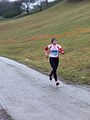Auf der Strecke beim Winterlauf Mnchen